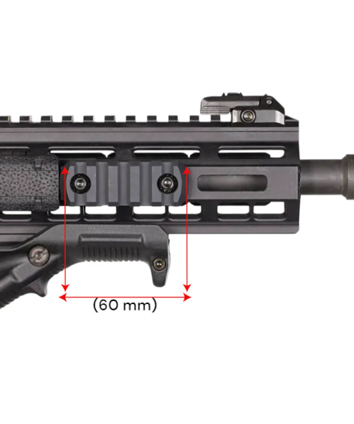 TAM12 M-LOK Pikatin Ray 5 Slot