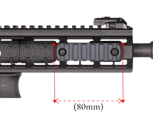 TAM12 M-LOK Pikatin Ray 7 Slot